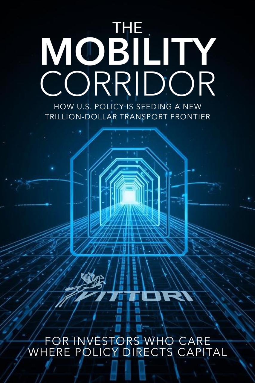 The Mobility Corridor- How U.S. Policy is Seeding a New Trillion Dollar Transport Frontier
